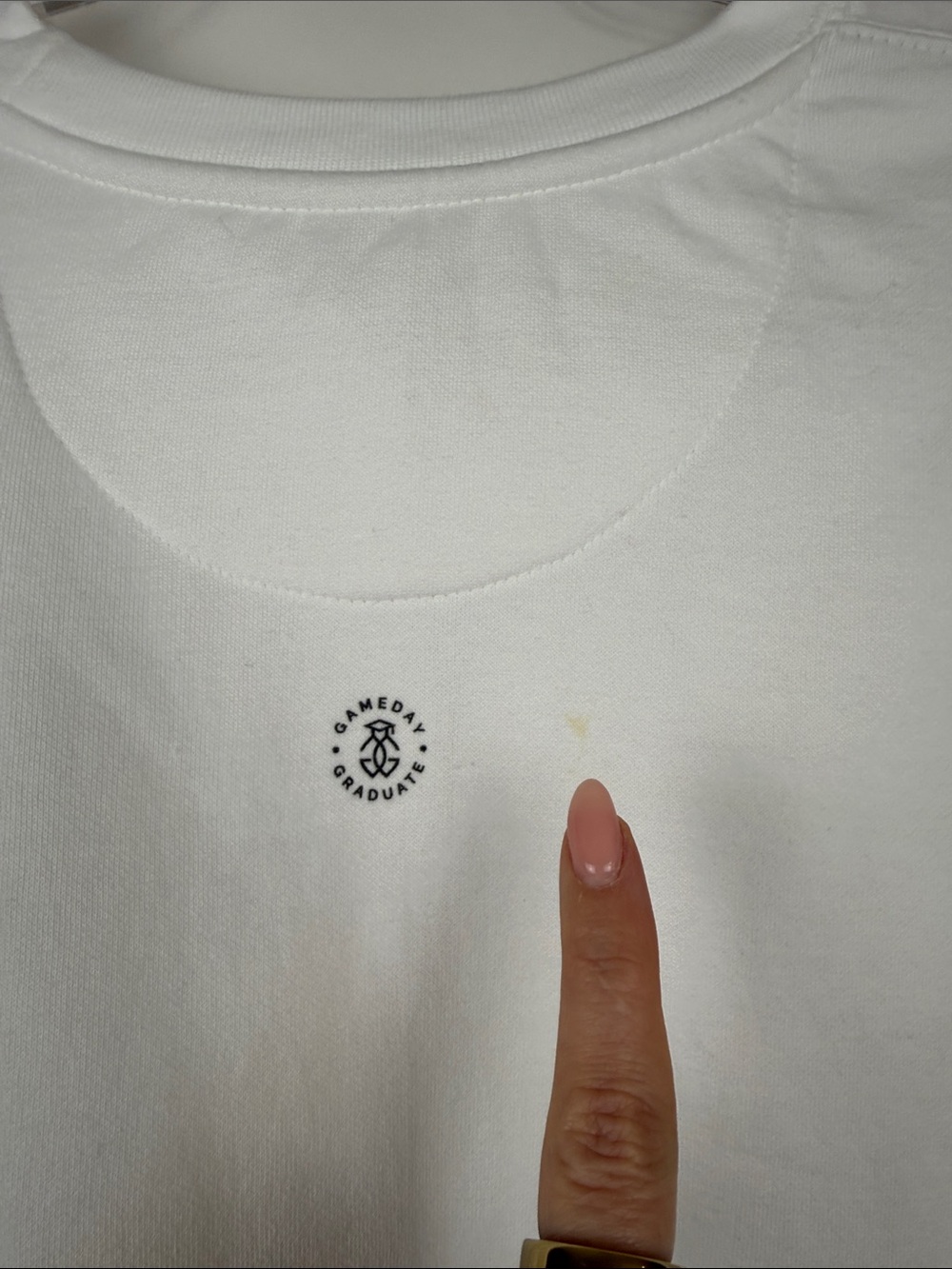Gameday Graduate Saturday in Los Angeles USC Trojans White Pullover Sweatshirt M - Picture 4 of 8